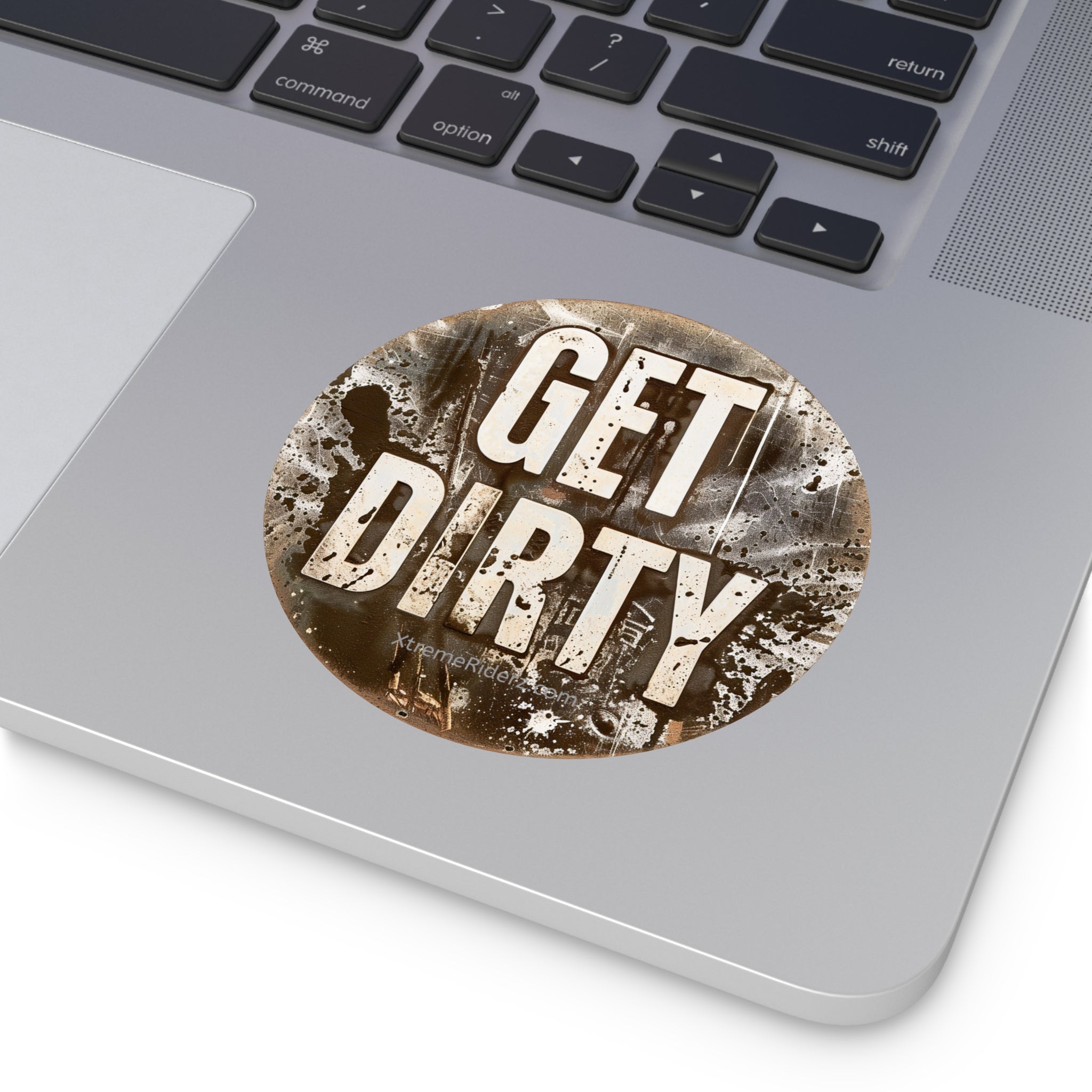 Get Dirty ATV- Xtreme Riderz - Round Vinyl Sticker